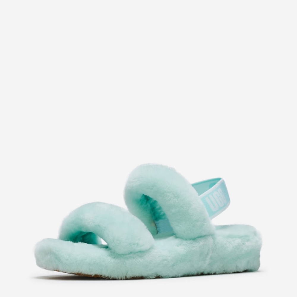 UGG Oh Yeah Slippers "Sky" Blue 1107953 NEW